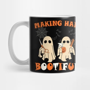 Making Hair Bootiful Funny Scary Ghost Hairdresser Halloween Mug